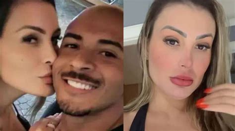 Após 10 anos, Andressa Urach posa nua ao lado do namorado